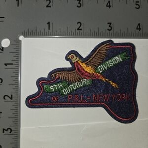 POLO RALPH LAURENBird Patch with Red and Green Accents